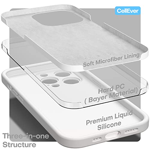 Durable Silicone Case for iPhone 14 Pro with Camera Cover