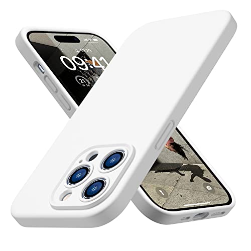 Durable Silicone Case for iPhone 14 Pro with Camera Cover