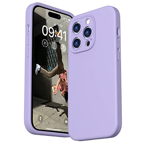 Durable Silicone Case for iPhone 14 Pro with Camera Cover