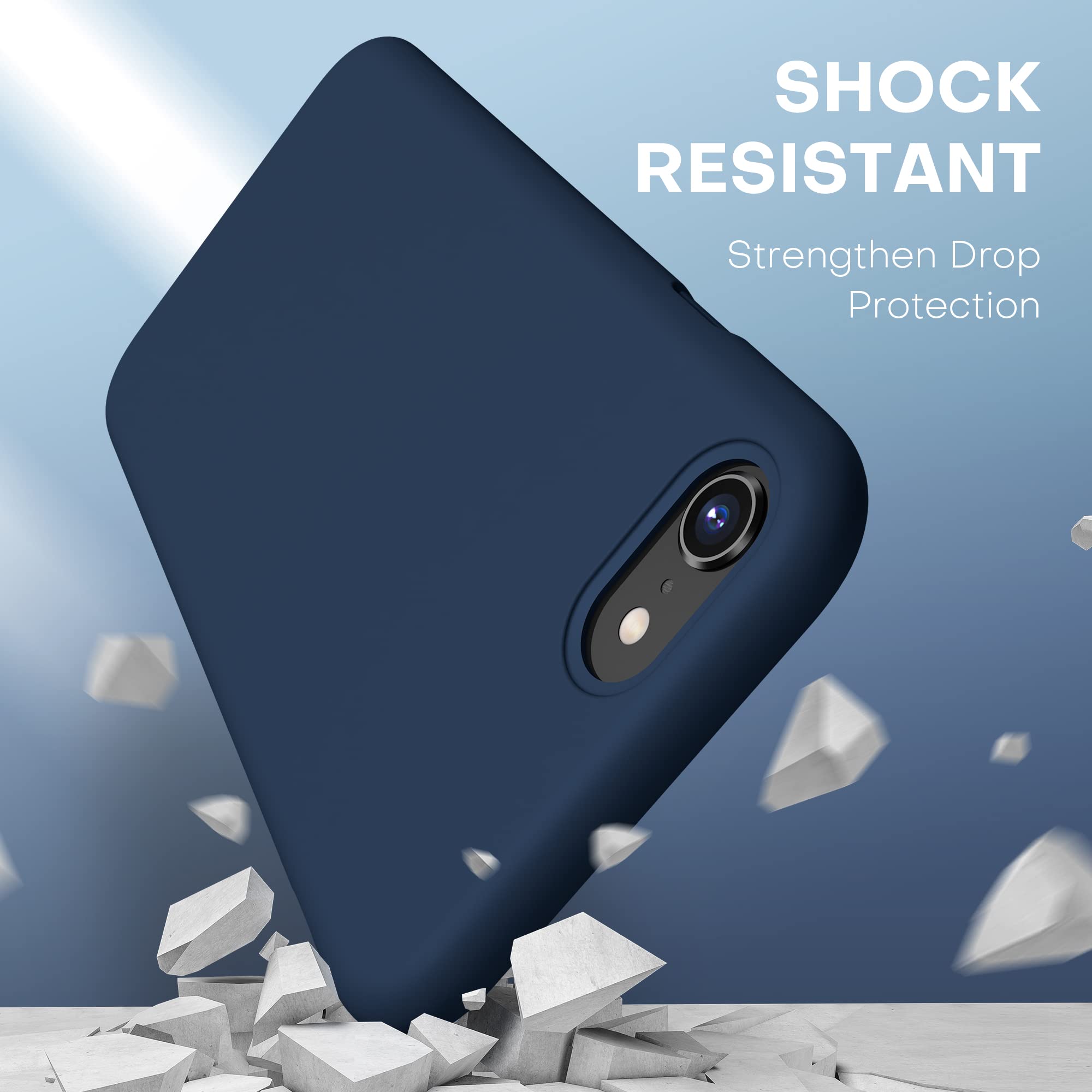 Durable Silicone Case for iPhone SE 2022/2020 iPhone 7/8