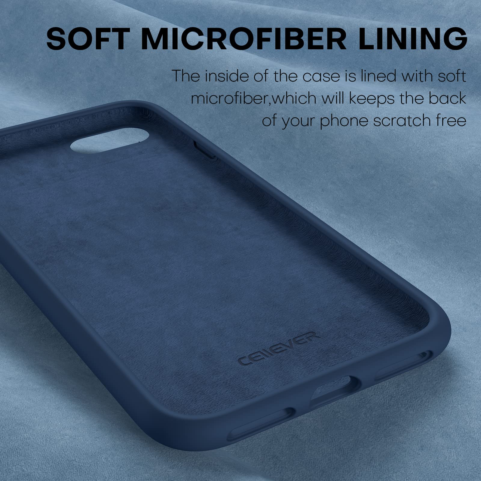 Durable Silicone Case for iPhone SE 2022/2020 iPhone 7/8