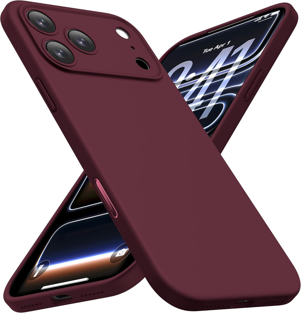 Wine CellEver silicone case for iPhone 17 Pro Max, compatible with MagSafe