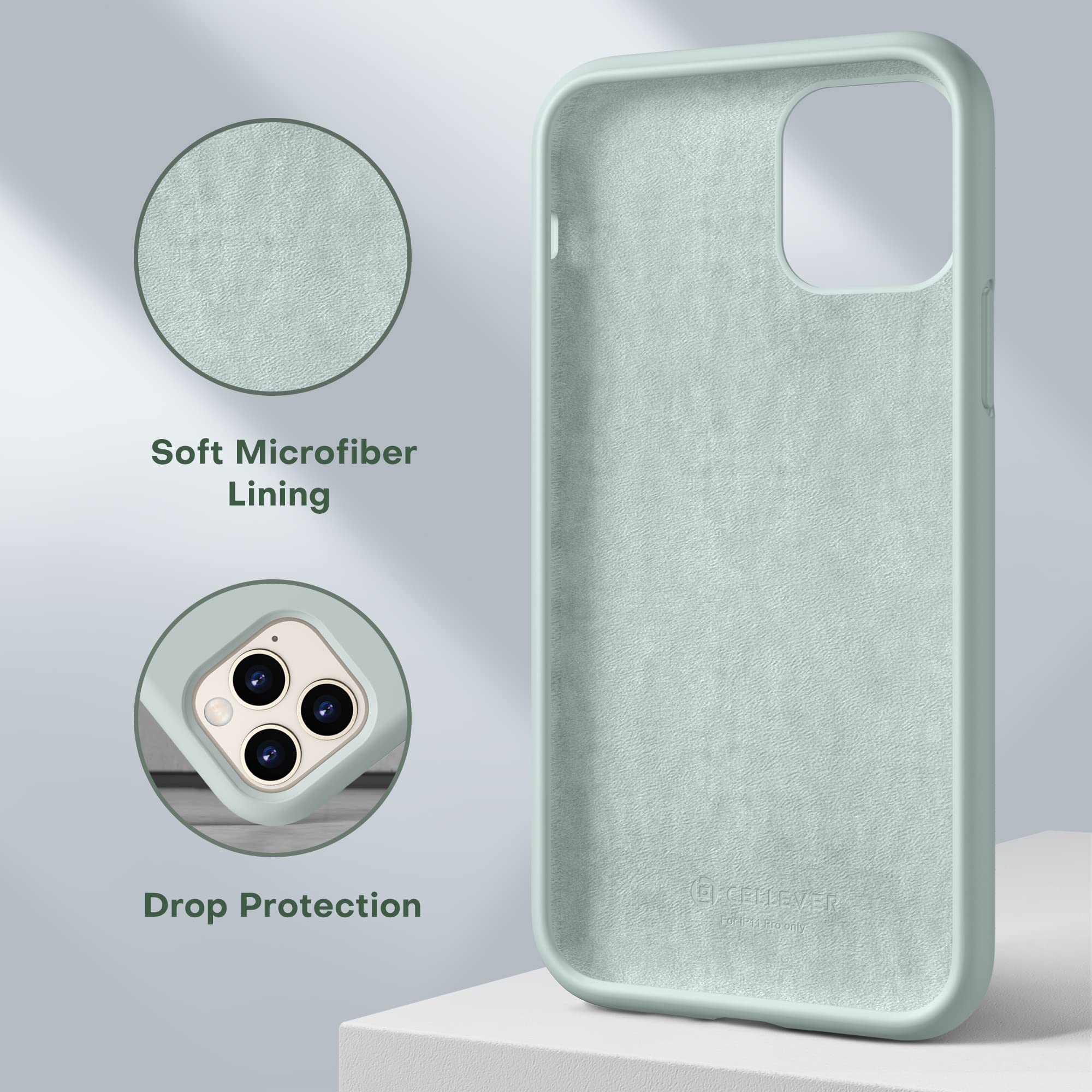 Durable Silicone Case for iPhone 11 Pro