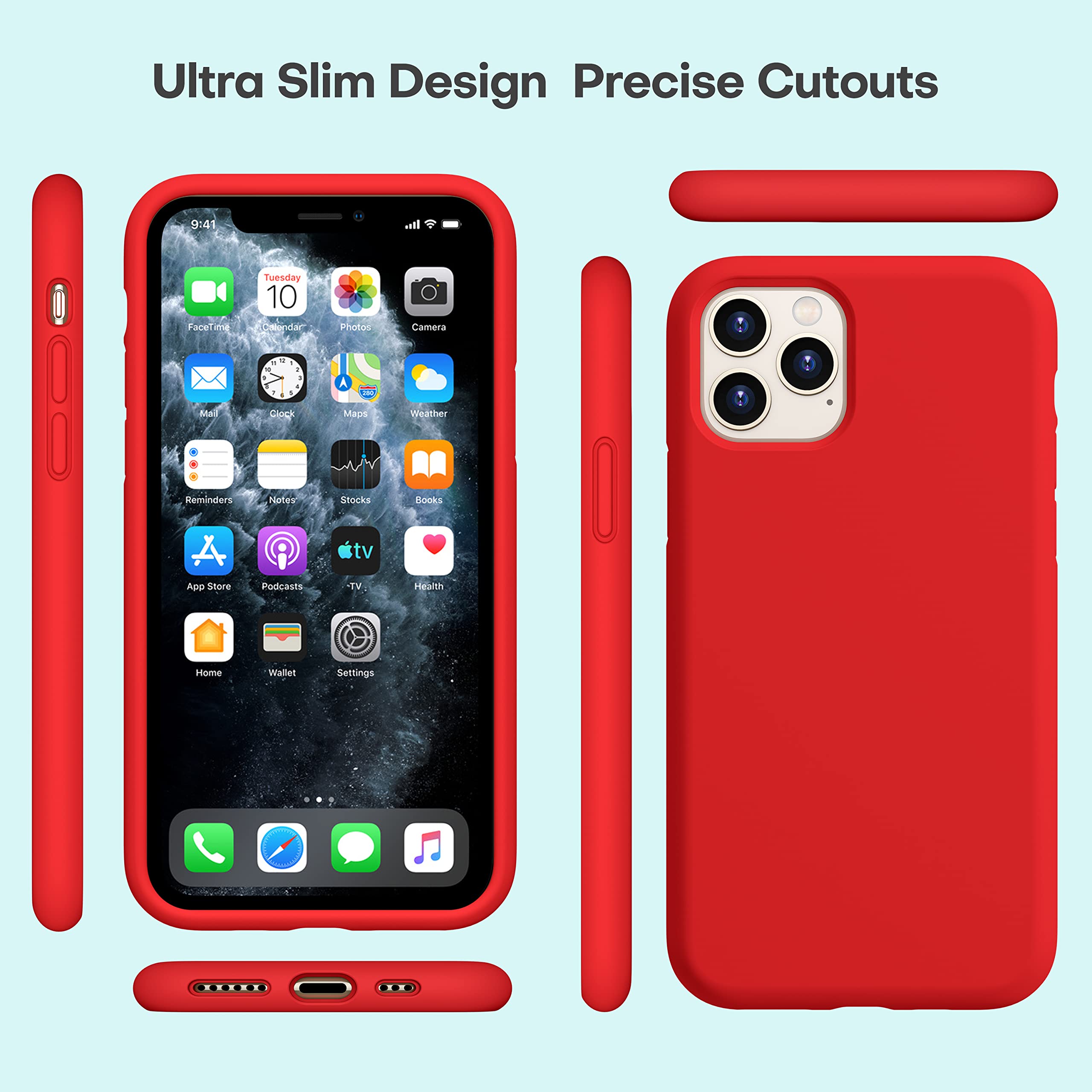 Durable Silicone Case for iPhone 11 Pro