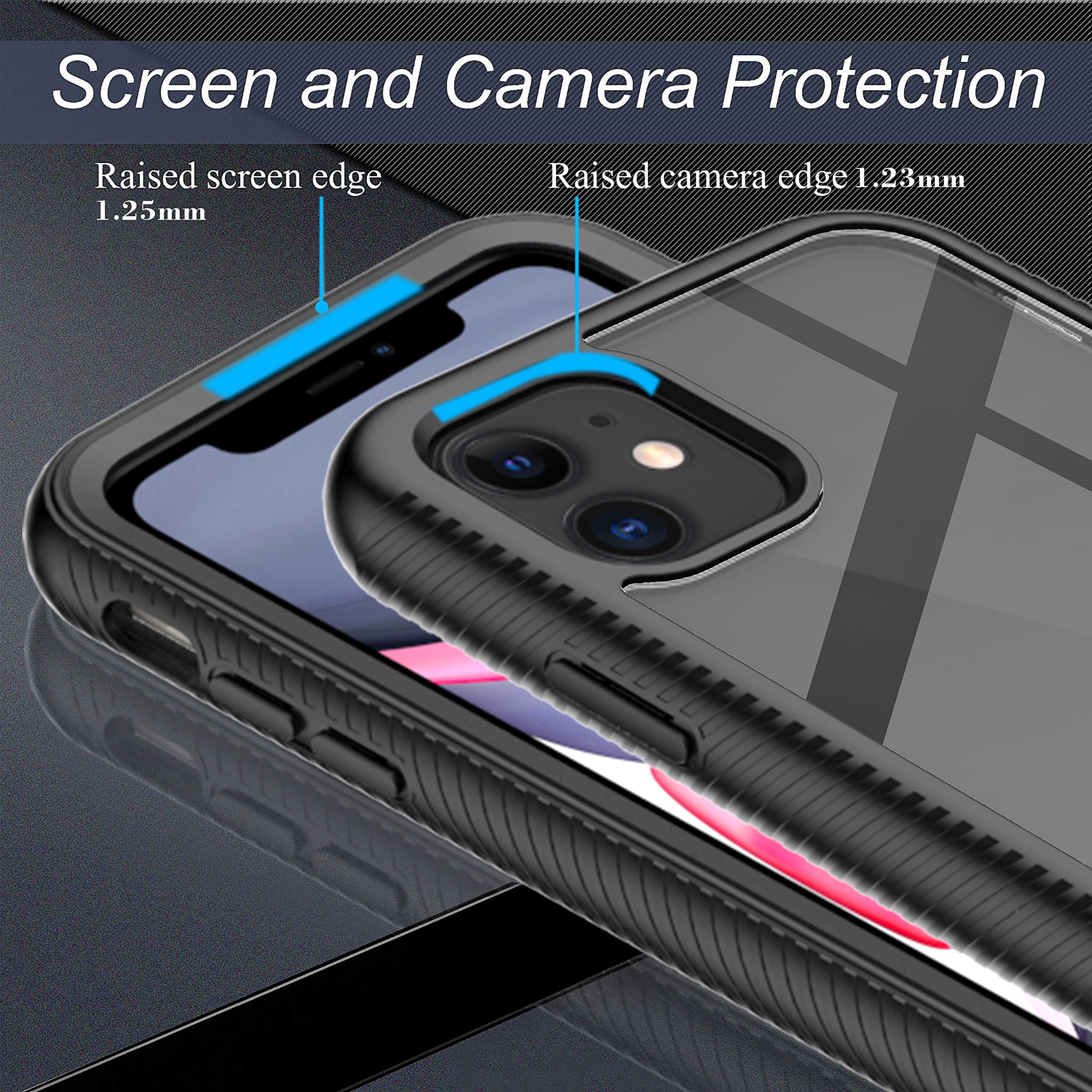 CellEver Clear Full Body Case for iPhone 11